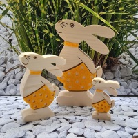 Hase-Pfote-hinten-gelb-3er