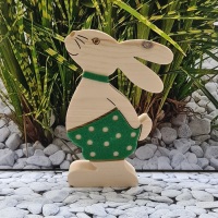Hase-Pfote-hinten-gruen